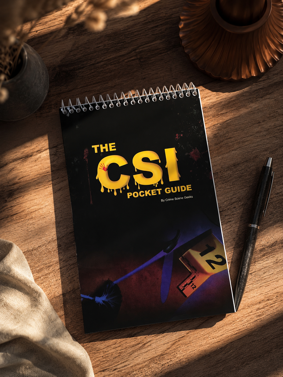 Crime Scene Pocket Guide - Top coil