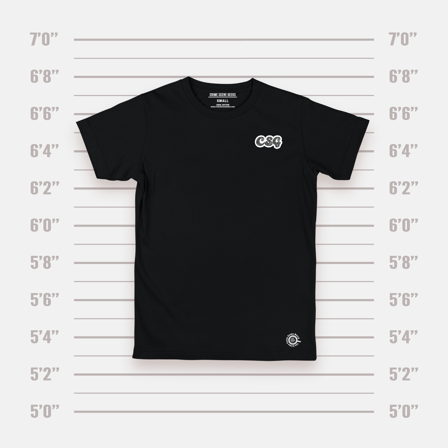 Black Fingerprint Shirt