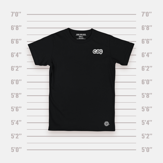 Black Fingerprint Shirt