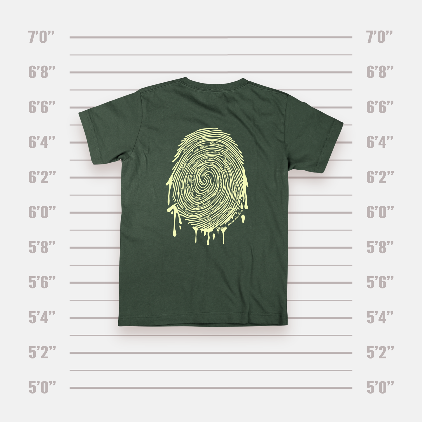 Green Fingerprint Shirt