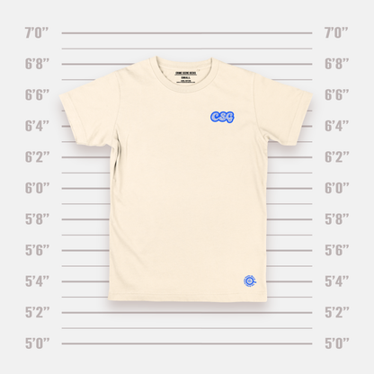White/Blue Fingerprint Shirt